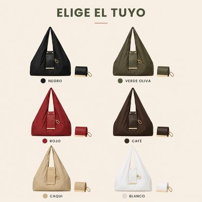 DÓBLALA | Bolsa plegable con llavero